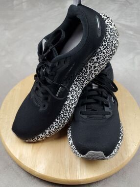 Brooks Revel 6 | Women's Size 10.5 | Black Leopard Midsole Running Shoes Revel 6